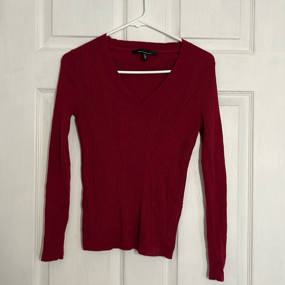 Red sweater